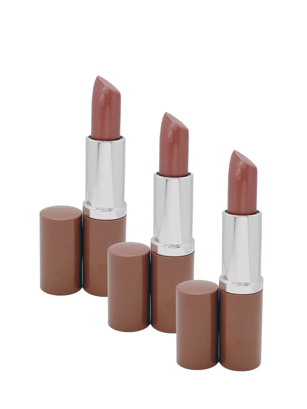 3 pack - Clinique Pop Lipstick, 02 BARE POP, FULL Size NEW